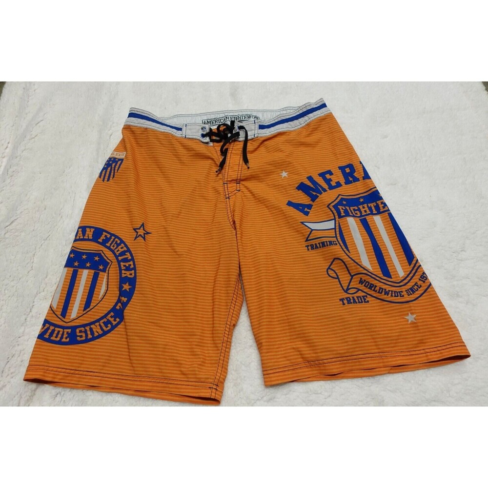 American Fighter‎ Men's Size 38 Yellow MMA Combat Board Shorts